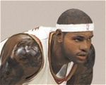Photo of the Lebron James NBA 2009 Sports Picks action figure from McFarlane.
