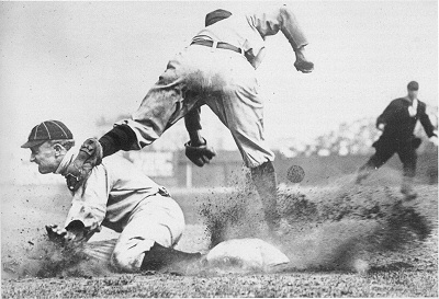 Ty Cobb sliding - famous pose that shouldn't be used for his upcoming Cooperstown 5 Sports Pick figure