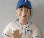Photo of the On the Field Child sports action figure from Hartland of Ohio