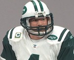 Photo of the Brett Favre New York Jets Sports Picks action figure from 2008 NFL Wave 3 Series from McFarlane