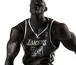 Photo of  Kobe Bryant platinum action figure from Upper Deck